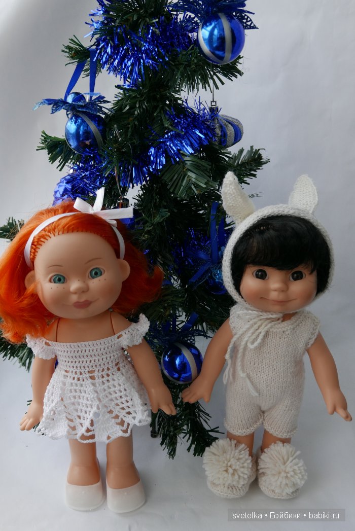 Зайчики, Снежинки — Одежда и обувь для кукол своими руками: фото (фото 6)