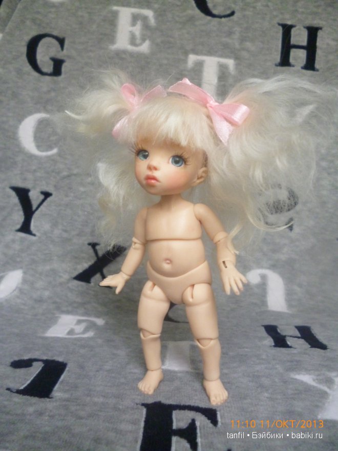 А кого я вам сегодня покажу... Авторская кукла Татьяны Филенко