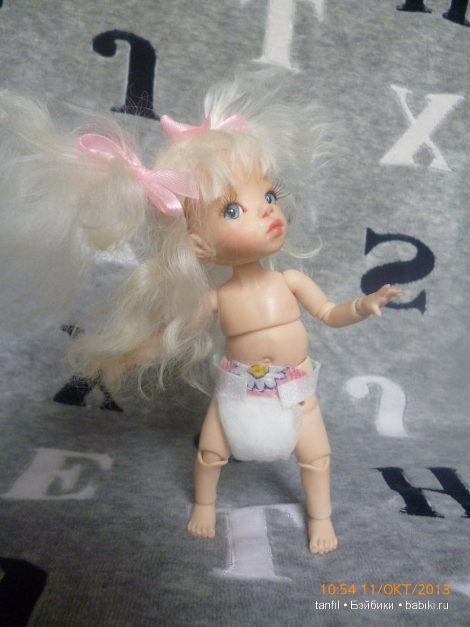 А кого я вам сегодня покажу... Авторская кукла Татьяны Филенко (фото 5)