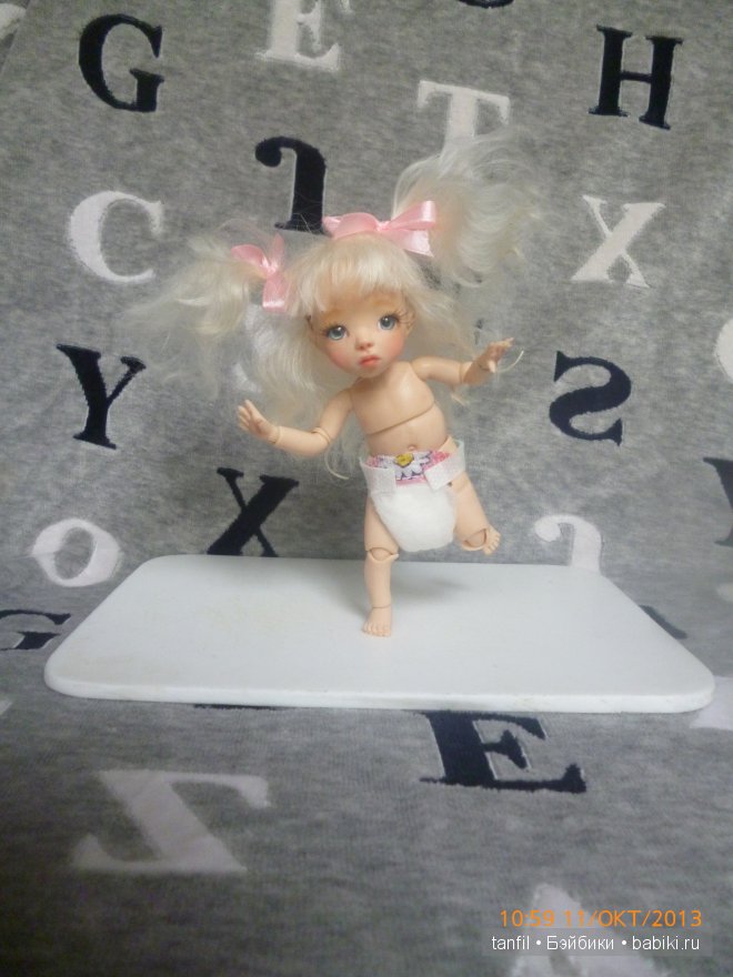 А кого я вам сегодня покажу... Авторская кукла Татьяны Филенко (фото 6)