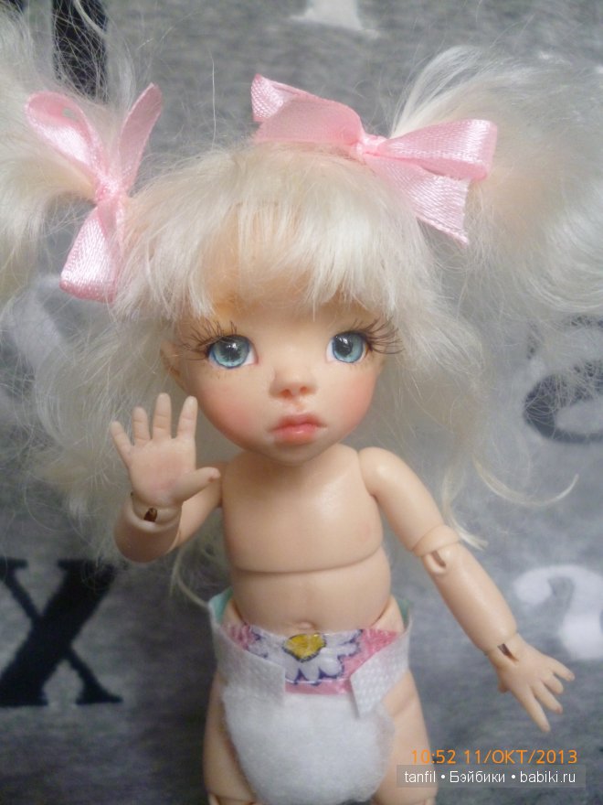 А кого я вам сегодня покажу... Авторская кукла Татьяны Филенко