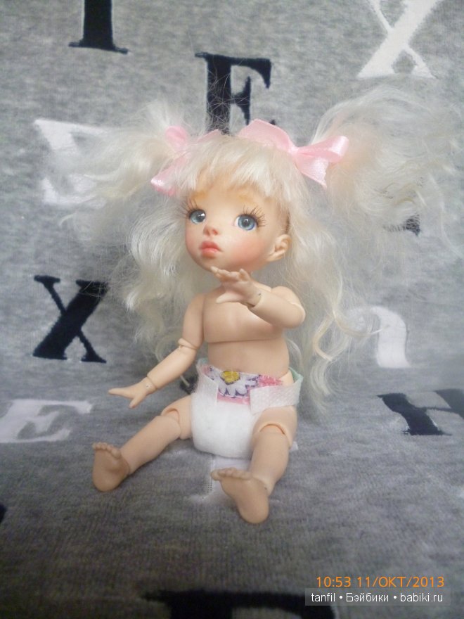 А кого я вам сегодня покажу... Авторская кукла Татьяны Филенко (фото 3)