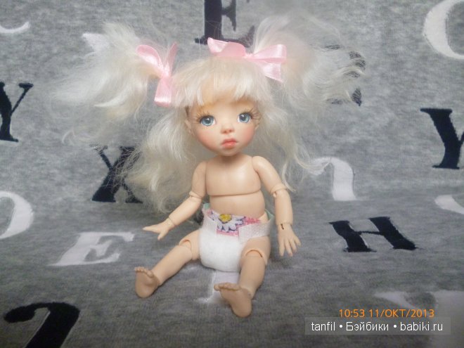 А кого я вам сегодня покажу... Авторская кукла Татьяны Филенко (фото 4)