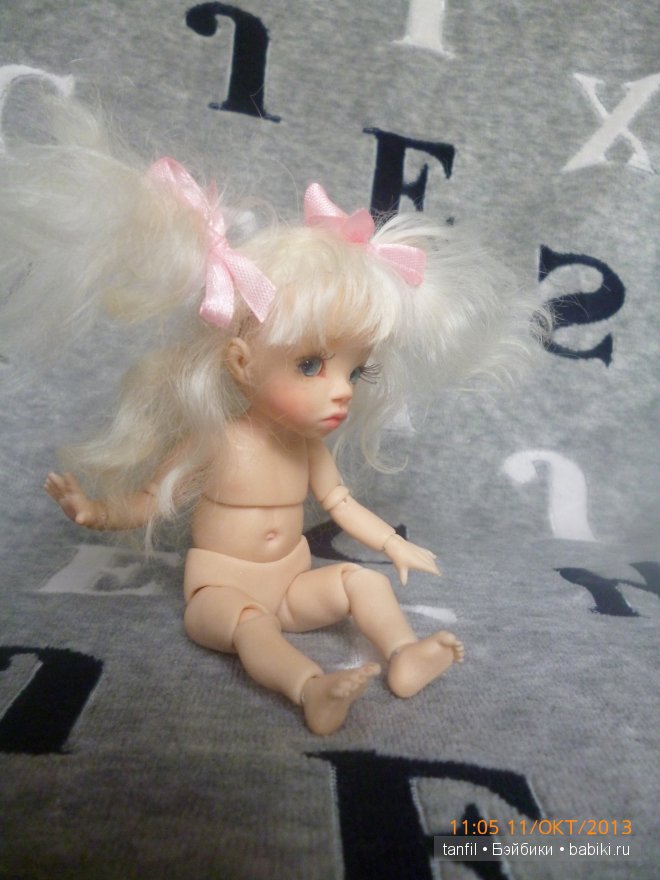 А кого я вам сегодня покажу... Авторская кукла Татьяны Филенко