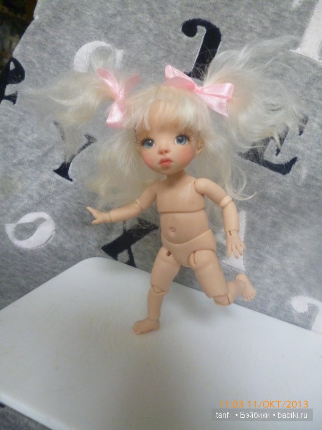 А кого я вам сегодня покажу... Авторская кукла Татьяны Филенко (фото 10)