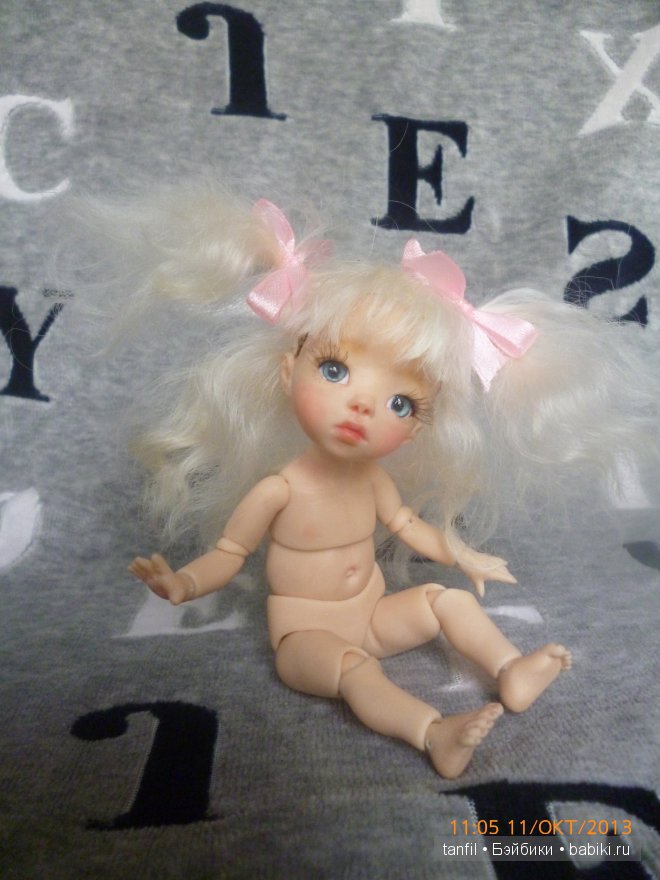 А кого я вам сегодня покажу... Авторская кукла Татьяны Филенко