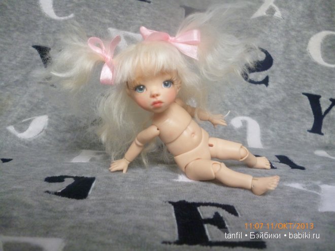 А кого я вам сегодня покажу... Авторская кукла Татьяны Филенко