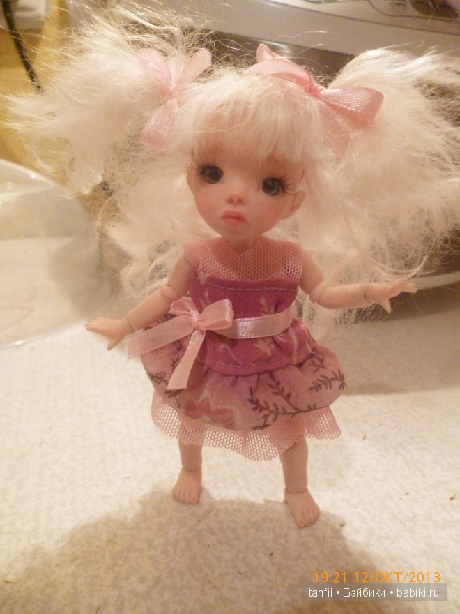 А кого я вам сегодня покажу... Авторская кукла Татьяны Филенко