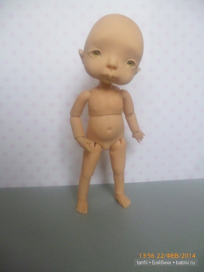 Злата-Золотко. Авторская шарнирная кукла бжд (фото 4)