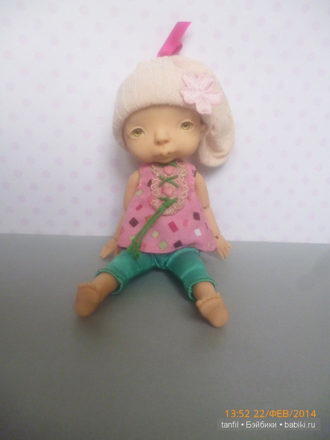 Злата-Золотко. Авторская шарнирная кукла бжд (фото 3)
