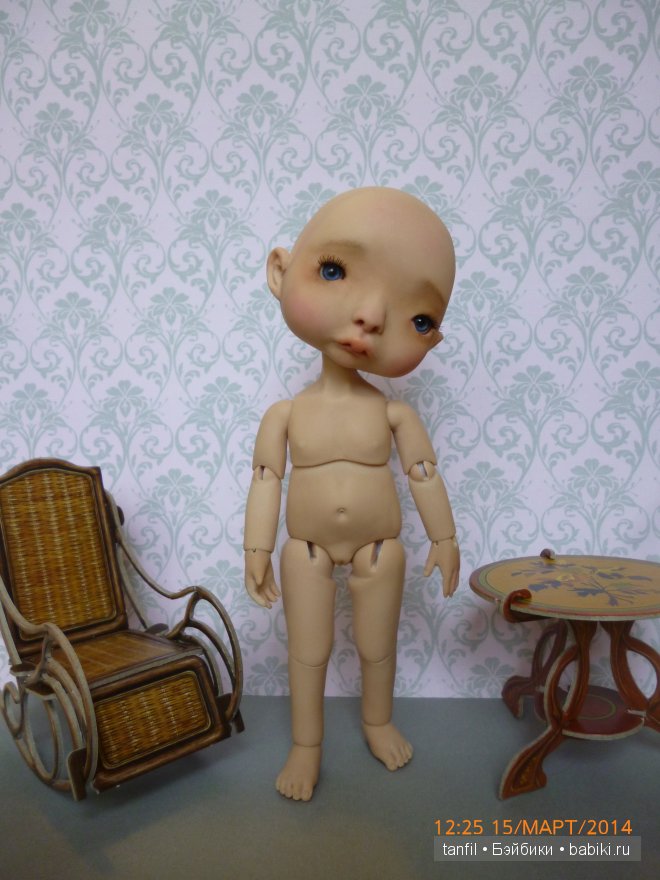 Асель. Авторская шарнирная кукла (фото 5)