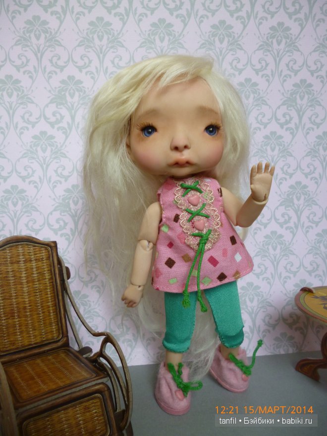 Асель. Авторская шарнирная кукла