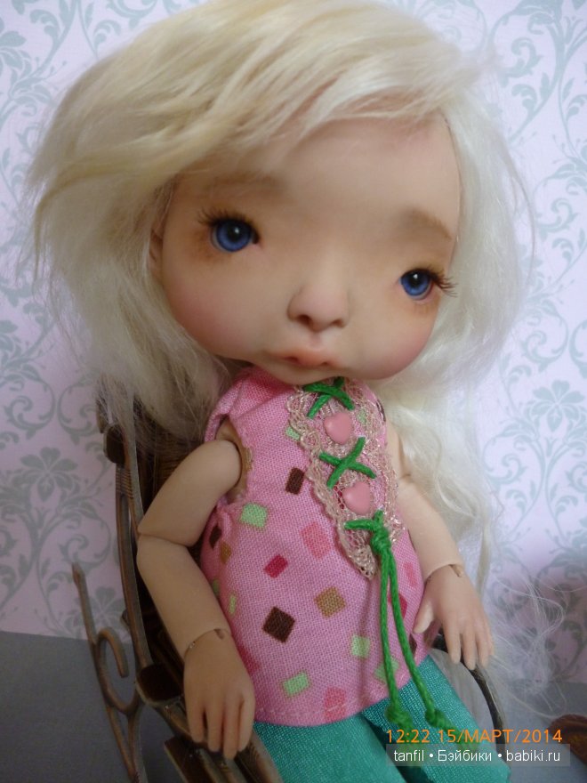 Асель. Авторская шарнирная кукла (фото 4)