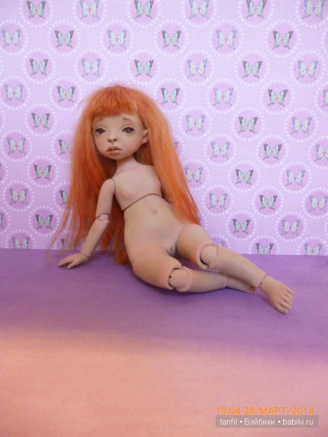 Что может Муза. Авторская шарнирная кукла (фото 6)