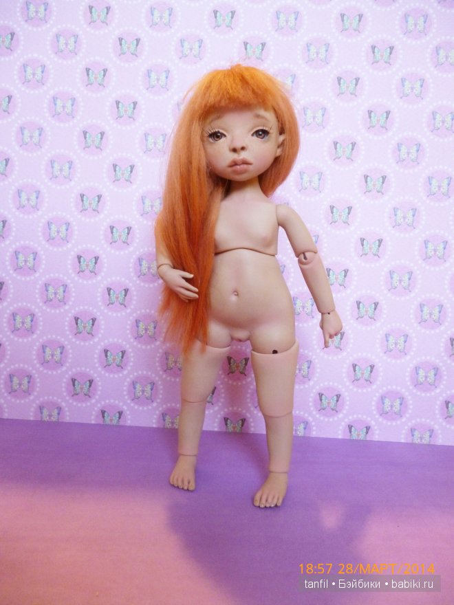 Что может Муза. Авторская шарнирная кукла (фото 4)