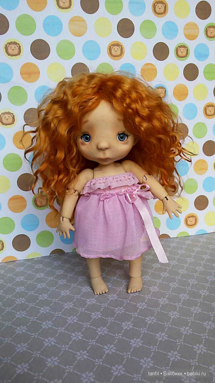 Маленькое Солнышко. Шарнирная кукла (фото 2)