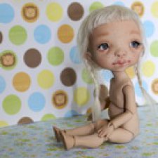 Быстро-голо-топик. Авторская шарнирная кукла