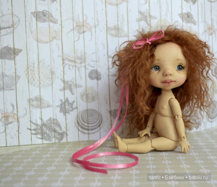 Кудряшка. Шарнирная кукла (фото 4)