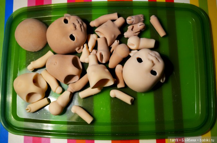 Заказики из фимо. Шарнирные куклы