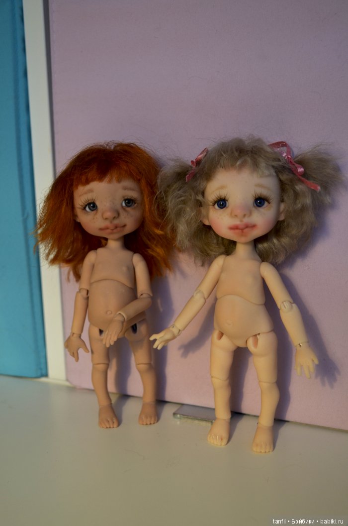 Заказики из фимо. Шарнирные куклы (фото 3)