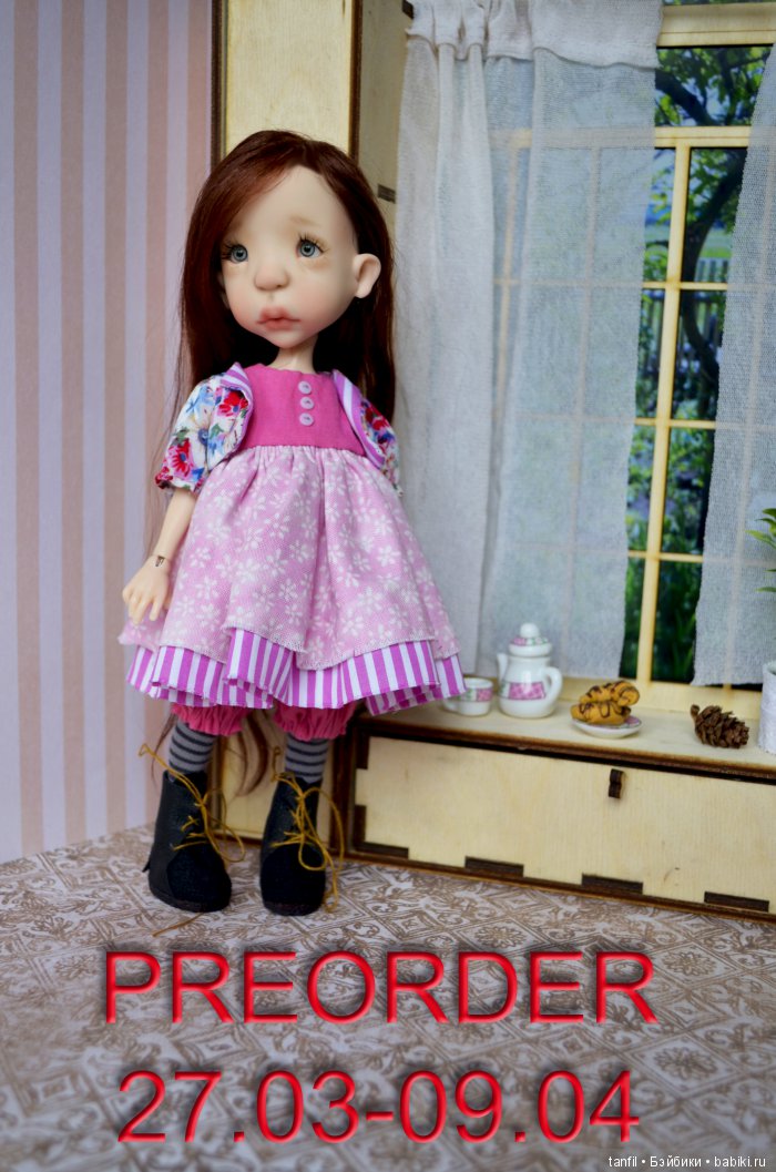 Preopder, шарнирная авторская кукла своими руками, молд Juju