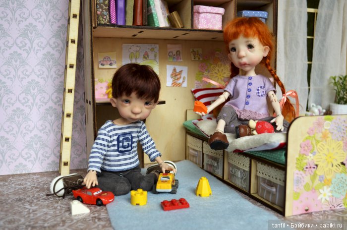 Из жизни Жуж. Дополнительные фото к предзаказу шарнирной куклы (фото 3)