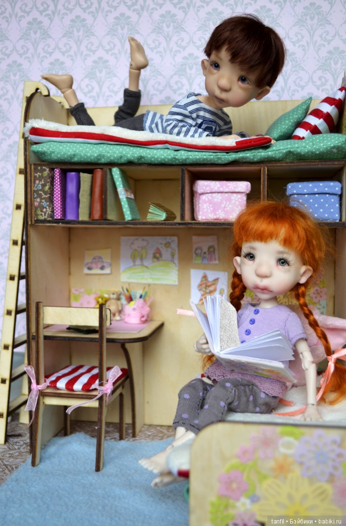 Из жизни Жуж. Дополнительные фото к предзаказу шарнирной куклы (фото 4)