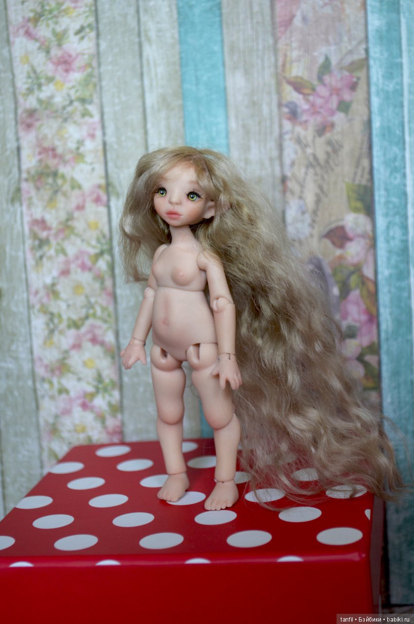 Фея для кукольного домика. Микрокуклы БЖД (фото 6)