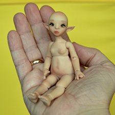 Фея для кукольного домика. Микрокуклы БЖД