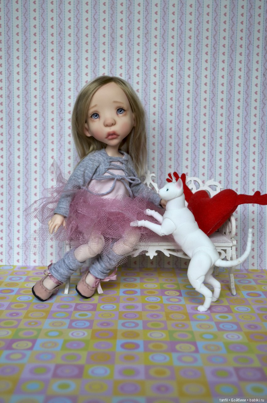 Предзаказ на полиуретановую шарнирную куклу Лилу (фото 3)