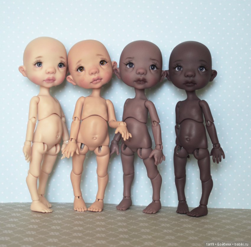 Предзаказ авторских кукол. Пять молдов. Татьяна Филенко