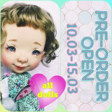 Предзаказ на авторских кукол Tafidolls