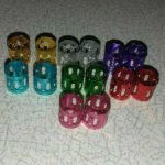 Набор браслетов для Fashion royalty, Nu Face, Poppy Parker, Barbie - 14 штук - 7 цветов (металл)