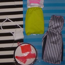 Дополнительные аутфиты от Barbie Fashionistas 38 Sporty (на тело Curvy) новые