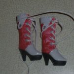 Сапоги OOAK Handmade для Barbie, Momoko, Fashion royalty, Poppy Parker, кукол 12 дюймов