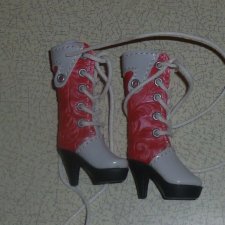 Сапоги OOAK Handmade для Barbie, Momoko, Fashion royalty, Poppy Parker, кукол 12 дюймов
