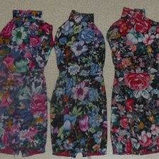 Три платья Handmade для Fashion royalty, Nu Face, Poppy Parker, Barbie, кукол 12 дюймов