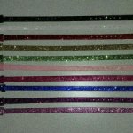 Набор поясов с блестками для FR16, Tonner, Sybarite, Antoinette, Ellowyne, кукол 16 дюймов - 10 штук