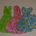 Платья Handmade (лот №5) для Барби старого образца, Silkstone, классического тела FR, East 59