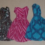 Платья Handmade (лот №1) для Барби старого образца, Silkstone, классического тела FR, East 59