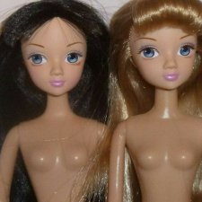 Лот кукол Kurhn - блондинка и брюнетка Nude - хорошее состояние