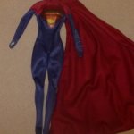 Полный аутфит Barbie Supergirl новый