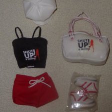 Полный аутфит очень редкой SHUT UP! & MODEL (Janay/Alysa) от Integrity toys новый