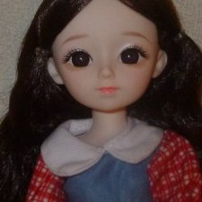 Шарнирная кукла типа БЖД 30 см (размер Барби, Момоко) - новая, в аутфите, обуви - полный комплект