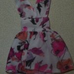 Платье Handmade для Барби, Poppy Parker, Dynamite girls и других кукол 12 дюймов