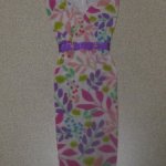 Платье OOAK №11 для Барби, Silkstone, Nu Face, Poppy Parker от испанского дизайнера Beatriz Matteos