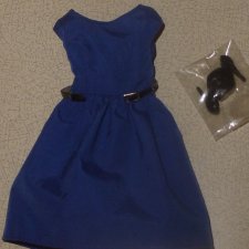 Полный аутфит ITBE Chic (Integrity toys) новый редкий - платье, пояс, туфли - подходит Барби