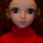 Большая кукла 60 см шарнирная - типа BJD SD - 1/3 - новая в аутфите - Шатенка