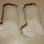 Зимние ботинки из аутфита редкой Барби Barbie Benetton Stockholm