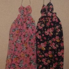 Летние платья / цветочные сарафаны для Барби, Fashion royalty, кукол 1/6 (лот из двух) новые